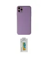 ieg™ iPhone 11 Pro Max Kılıf Yadigar Klasik - Siyah Polymer Nano Ekran Koruyucu