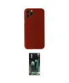 ieg™ iPhone 11 Pro Max Kılıf Yadigar Yansıma Serisi - Şeffaf 360 Full Body Arka Koruyucu