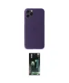 ieg™ iPhone 11 Pro Max Kılıf Yadigar Yansıma Serisi - Şeffaf 360 Full Body Arka Koruyucu