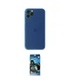 ieg™ iPhone 11 Pro Max Kılıf Yadigar Yansıma Serisi - Siyah 34D Izgaralı Cam