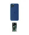 ieg™ iPhone 11 Pro Max Kılıf Yadigar Yansıma Serisi - Siyah 360 Mat Full Body Arka Koruyucu