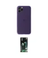 ieg™ iPhone 11 Pro Max Kılıf Yadigar Yansıma Serisi - Siyah 360 Mat Full Body Arka Koruyucu
