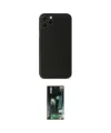 ieg™ iPhone 11 Pro Max Kılıf Yadigar Yansıma Serisi - Siyah 360 Mat Full Body Arka Koruyucu