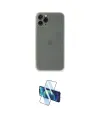ieg™ iPhone 11 Pro Max Kılıf Yadigar Yansıma Serisi - Siyah 3D Antistatik Seramik Nano Ekran Koruyucu