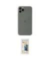 ieg™ iPhone 11 Pro Max Kılıf Yadigar Yansıma Serisi - Siyah 6D Mat Seramik Hayalet Nano Ekran Koruyucu