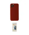 ieg™ iPhone 11 Pro Max Kılıf Yadigar Yansıma Serisi - Siyah 6D Mat Seramik Hayalet Nano Ekran Koruyucu