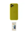 ieg™ iPhone 11 Pro Max Kılıf Yadigar Yansıma Serisi - Siyah 6D Mat Seramik Hayalet Nano Ekran Koruyucu