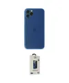 ieg™ iPhone 11 Pro Max Kılıf Yadigar Yansıma Serisi - Siyah Bilvis Hayalet Cam Ekran Koruyucu
