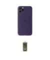ieg™ iPhone 11 Pro Max Kılıf Yadigar Yansıma Serisi - Siyah Joko Magic 5D Hayalet Cam
