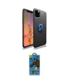 ieg™ iPhone 11 Pro Max Kılıf Yankı Form Prime - Siyah 18D Cam Ekran Koruyucu