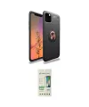 ieg™ iPhone 11 Pro Max Kılıf Yankı Form Prime - Siyah 20D Premium Cam Ekran Koruyucu