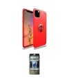 ieg™ iPhone 11 Pro Max Kılıf Yankı Form Prime - Siyah 34D Hayalet Izgaralı Cam