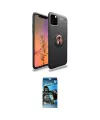 ieg™ iPhone 11 Pro Max Kılıf Yankı Form Prime - Siyah 34D Izgaralı Cam