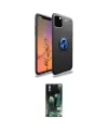 ieg™ iPhone 11 Pro Max Kılıf Yankı Form Prime - Siyah 360 Mat Full Body Arka Koruyucu
