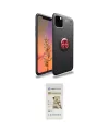 ieg™ iPhone 11 Pro Max Kılıf Yankı Form Prime - Siyah Mat Seramik Nano Ekran Koruyucu