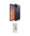 ieg™ iPhone 11 Pro Max Kılıf Yankı Form Prime - Siyah Mat Seramik Nano Ekran Koruyucu