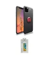 ieg™ iPhone 11 Pro Max Kılıf Yankı Form Prime - Siyah Polymer Nano Ekran Koruyucu