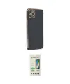 ieg™ iPhone 11 Pro Max Kılıf Yankı Serisi - Siyah 20D Premium Cam Ekran Koruyucu