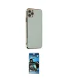 ieg™ iPhone 11 Pro Max Kılıf Yankı Serisi - Siyah 34D Izgaralı Cam