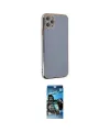 ieg™ iPhone 11 Pro Max Kılıf Yankı Serisi - Siyah 34D Izgaralı Cam
