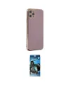 ieg™ iPhone 11 Pro Max Kılıf Yankı Serisi - Siyah 34D Izgaralı Cam