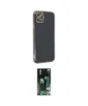 ieg™ iPhone 11 Pro Max Kılıf Yankı Serisi - Siyah 360 Mat Full Body Arka Koruyucu