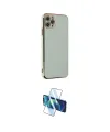 ieg™ iPhone 11 Pro Max Kılıf Yankı Serisi - Siyah 3D Antistatik Cam Ekran Koruyucu