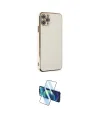 ieg™ iPhone 11 Pro Max Kılıf Yankı Serisi - Siyah 3D Antistatik Cam Ekran Koruyucu