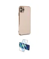 ieg™ iPhone 11 Pro Max Kılıf Yankı Serisi - Siyah 3D Antistatik Cam Ekran Koruyucu