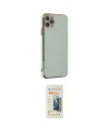 ieg™ iPhone 11 Pro Max Kılıf Yankı Serisi - Siyah 6D Mat Seramik Hayalet Nano Ekran Koruyucu