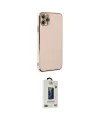ieg™ iPhone 11 Pro Max Kılıf Yankı Serisi - Siyah Bilvis Hayalet Cam Ekran Koruyucu