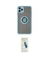 ieg™ iPhone 11 Pro Max Kılıf Yörünge Çizgi - Şeffaf Pasifik Cam Ekran Koruyucu