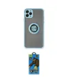 ieg™ iPhone 11 Pro Max Kılıf Yörünge Çizgi - Siyah 18D Cam Ekran Koruyucu