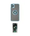 ieg™ iPhone 11 Pro Max Kılıf Yörünge Çizgi - Siyah 360 Mat Full Body Arka Koruyucu