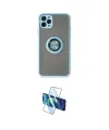 ieg™ iPhone 11 Pro Max Kılıf Yörünge Çizgi - Siyah 3D Antistatik Seramik Nano Ekran Koruyucu