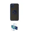 ieg™ iPhone 11 Pro Max Kılıf Yörünge Çizgi - Siyah 3D Antistatik Seramik Nano Ekran Koruyucu