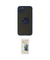ieg™ iPhone 11 Pro Max Kılıf Yörünge Çizgi - Siyah 6D Mat Seramik Hayalet Nano Ekran Koruyucu