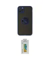 ieg™ iPhone 11 Pro Max Kılıf Yörünge Çizgi - Siyah Polymer Nano Ekran Koruyucu