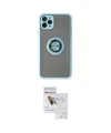 ieg™ iPhone 11 Pro Max Kılıf Yörünge Çizgi - Siyah Seramik Nano Ekran Koruyucu