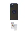 ieg™ iPhone 11 Pro Max Kılıf Yörünge Çizgi - Siyah Seramik Nano Ekran Koruyucu