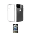 ieg™ iPhone 11 Pro Max Kılıf Zirve Doku - Siyah 34D Hayalet Izgaralı Cam