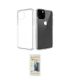 ieg™ iPhone 11 Pro Max Kılıf Zirve Doku - Siyah 6D Mat Seramik Hayalet Nano Ekran Koruyucu