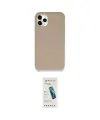 ieg™ iPhone 11 Pro Max Kılıf Zirve Modern Özel Seri - Şeffaf Pasifik Cam Ekran Koruyucu