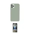 ieg™ iPhone 11 Pro Max Kılıf Zirve Modern Özel Seri - Siyah 34D Hayalet Izgaralı Cam