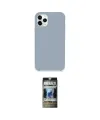 ieg™ iPhone 11 Pro Max Kılıf Zirve Modern Özel Seri - Siyah 34D Hayalet Izgaralı Cam