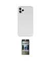 ieg™ iPhone 11 Pro Max Kılıf Zirve Modern Özel Seri - Siyah 34D Hayalet Izgaralı Cam