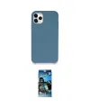 ieg™ iPhone 11 Pro Max Kılıf Zirve Modern Özel Seri - Siyah 34D Izgaralı Cam