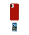 ieg™ iPhone 11 Pro Max Kılıf Zirve Modern Özel Seri - Siyah 34D Izgaralı Cam