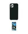 ieg™ iPhone 11 Pro Max Kılıf Zirve Modern Özel Seri - Siyah 34D Izgaralı Cam