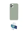 ieg™ iPhone 11 Pro Max Kılıf Zirve Modern Özel Seri - Siyah 3D Antistatik Cam Ekran Koruyucu